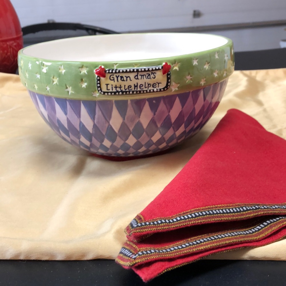Grandma’s Little Helper Bowl